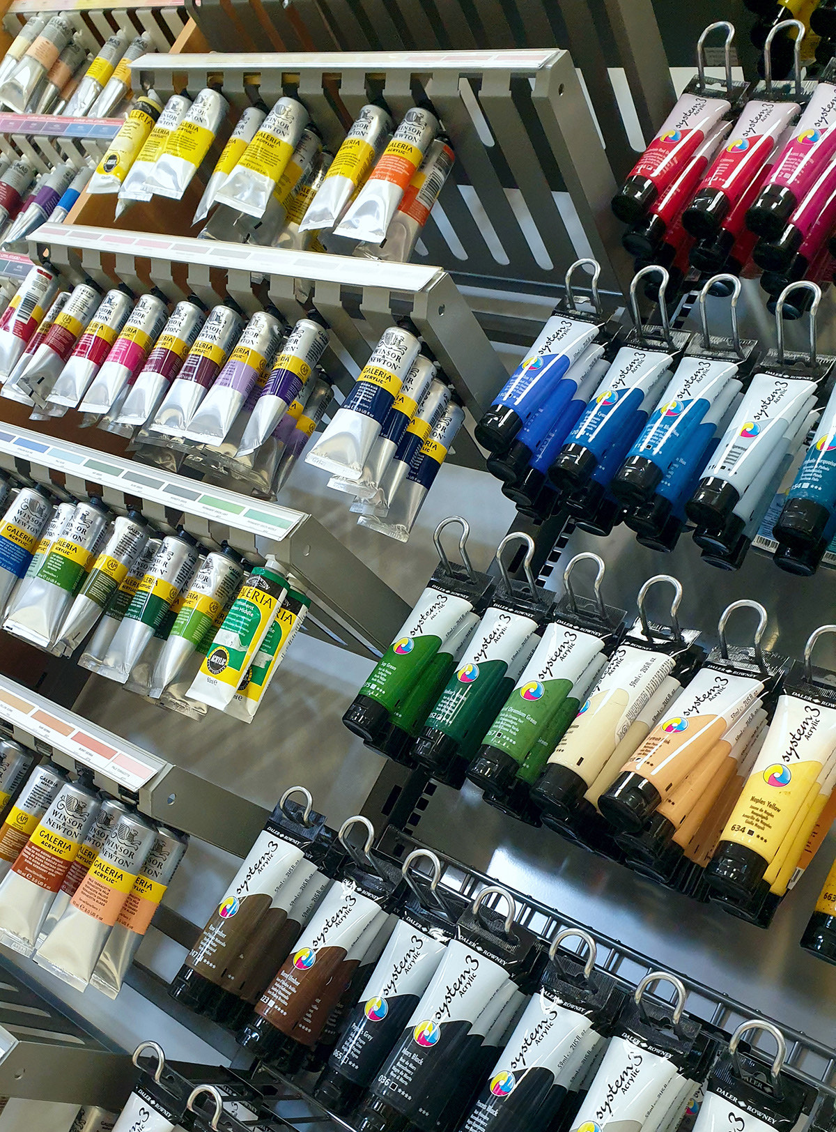 Acrylic Paint Tubes